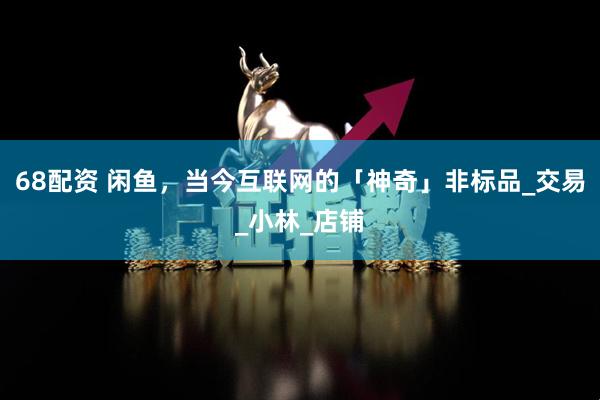 68配资 闲鱼，当今互联网的「神奇」非标品_交易_小林_店铺