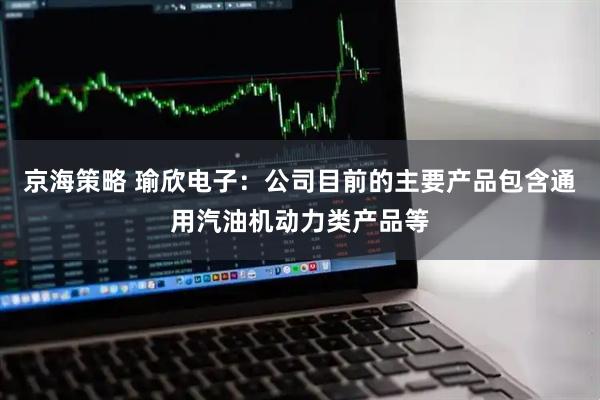 京海策略 瑜欣电子：公司目前的主要产品包含通用汽油机动力类产品等