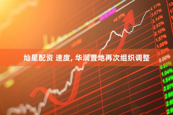 灿星配资 速度, 华润置地再次组织调整